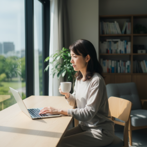 愛しき家庭と、褪せることなきキャリア。在宅PC仕事が拓く新たな道📖✒️