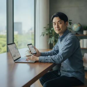 【国際感覚を活かすPCワーク副業。元商社マンが語るキャリアと実践🌐】