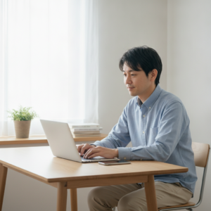 【穏やかに、賢く。AIと創る在宅PC仕事の生産性】